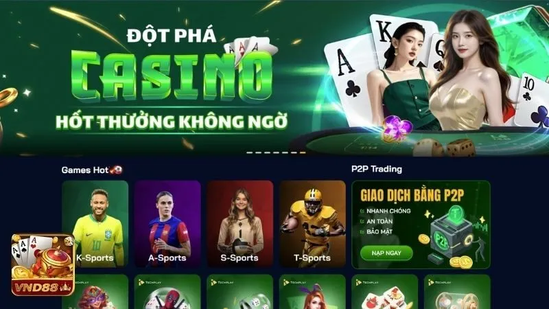 Một số lợi ích khi đăng ký tại VND88